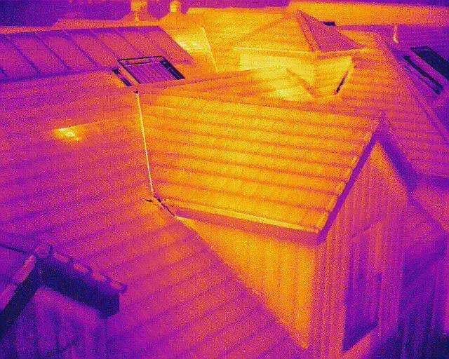 Thermal Imaging Roof Survey Image Salisbury
